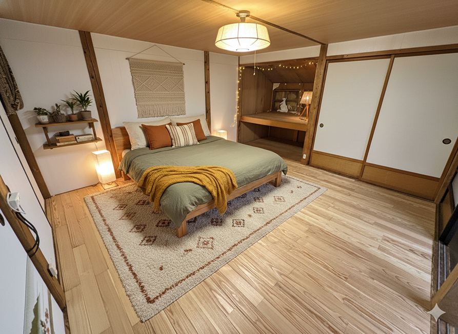 和室ベッドルーム